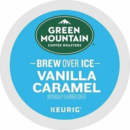 GREEN MOUNTAIN Coffee, Brew Over Ice, Vanilla Caramel, K-Cup, 4PK GMT9028